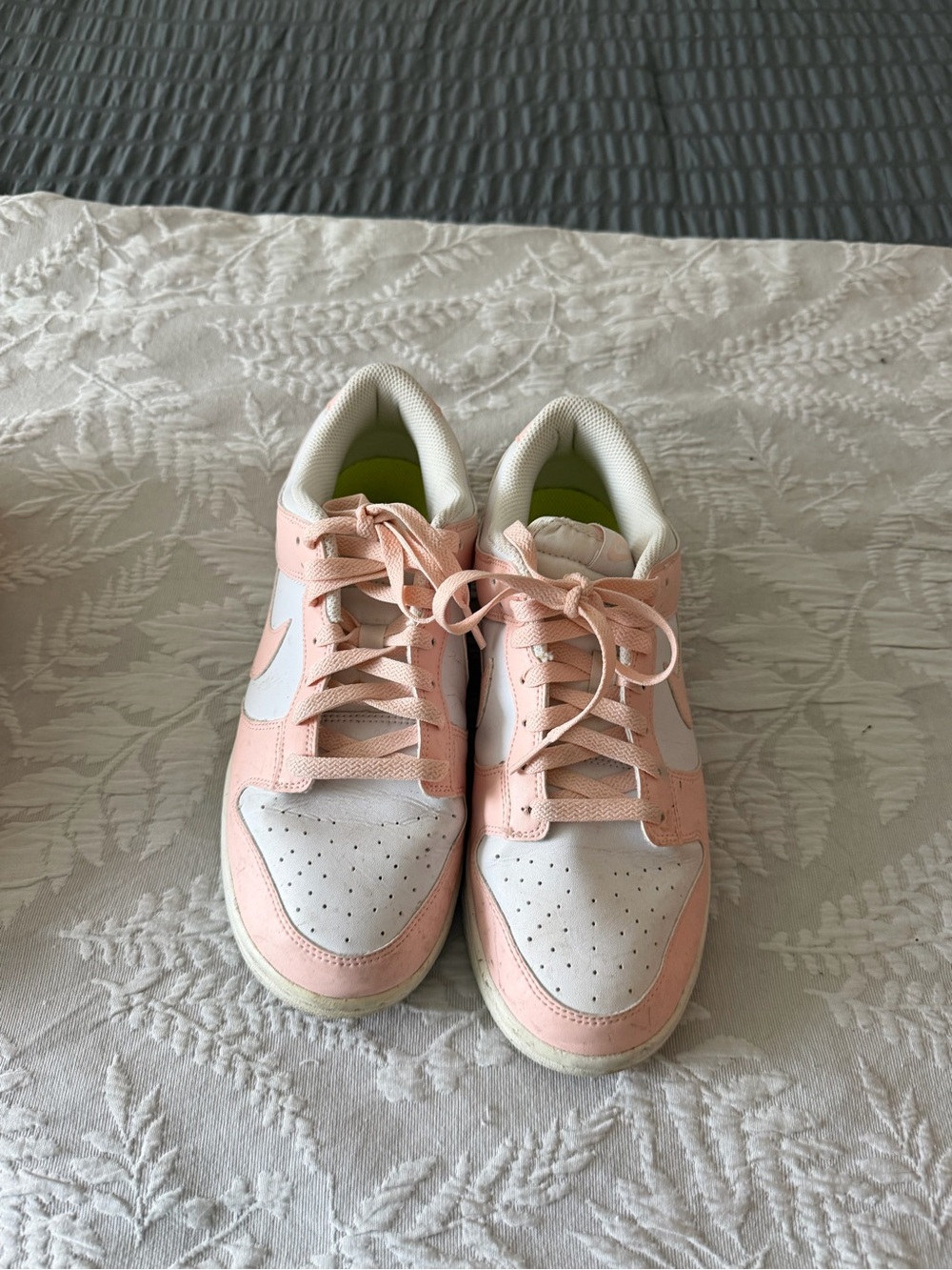 Nike Women’s DUNKS Low-Top Sneakers in Yellow, Pink, OR Blue Sz 9 - Picture 8 of 12